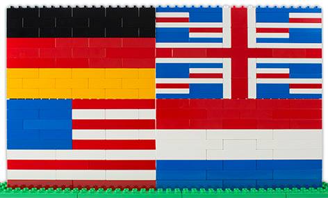 Создайте флаг своей страны с помощью кубиков LEGO DUPLO!