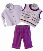 Нарядные комплекты для мальчиков и девочек 6-12 месяцев (итальянский бренд)