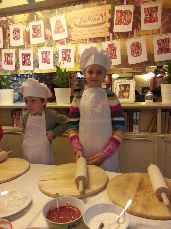 МК в итальянском ресторане.