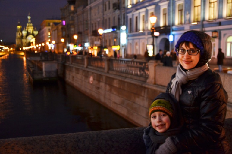 Короткие новогодние деньки в Петербурге