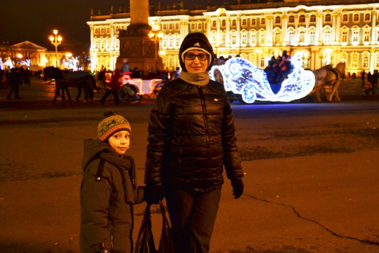 Короткие новогодние деньки в Петербурге