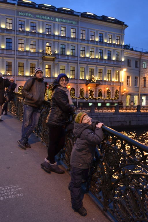 Короткие новогодние деньки в Петербурге
