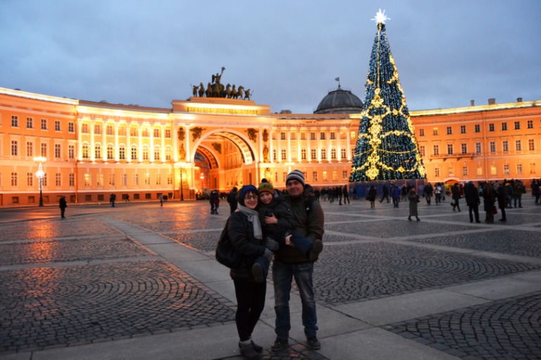 Короткие новогодние деньки в Петербурге