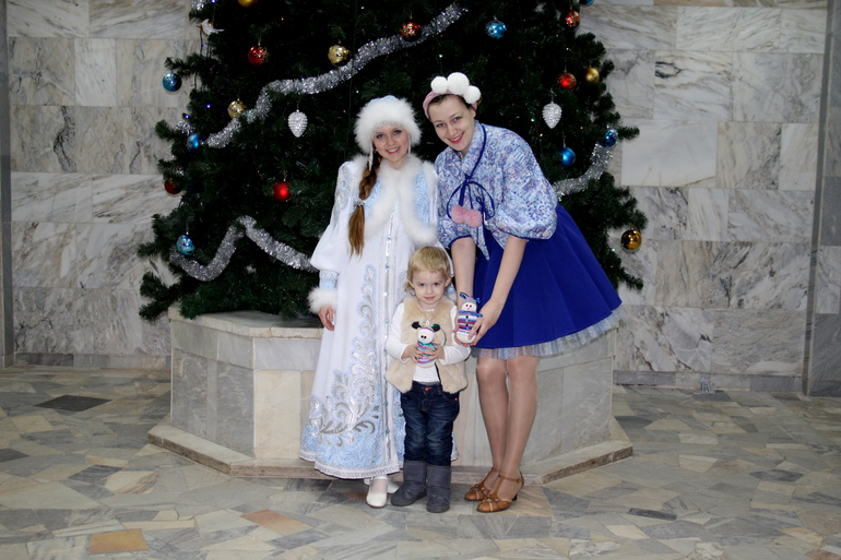 В гости к Снегурочке.....