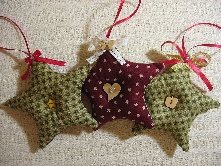 Звёзды из ткани