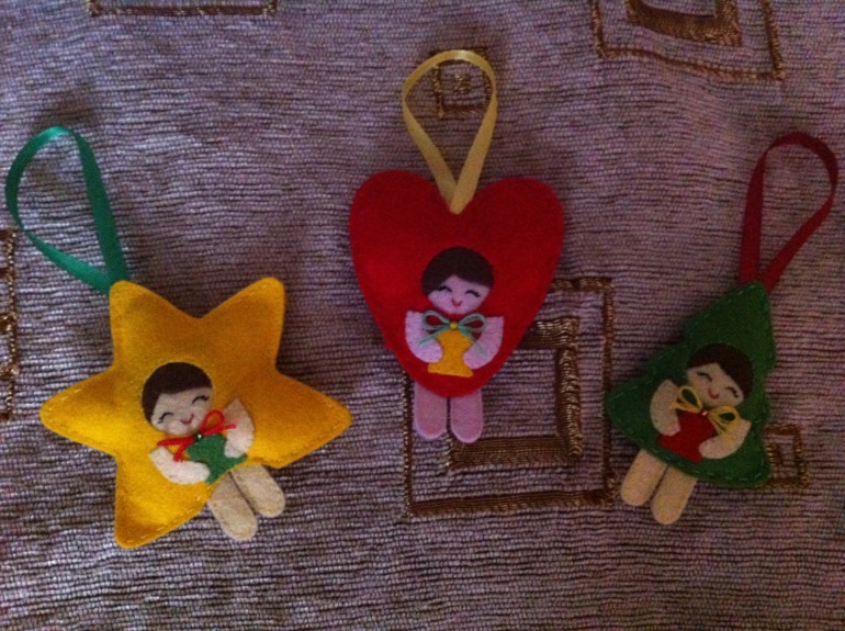 Поделочки для новогоднего ОП