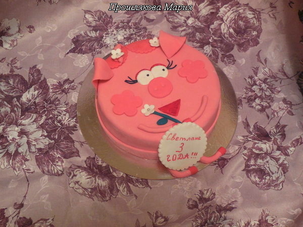 Тортик Нюша