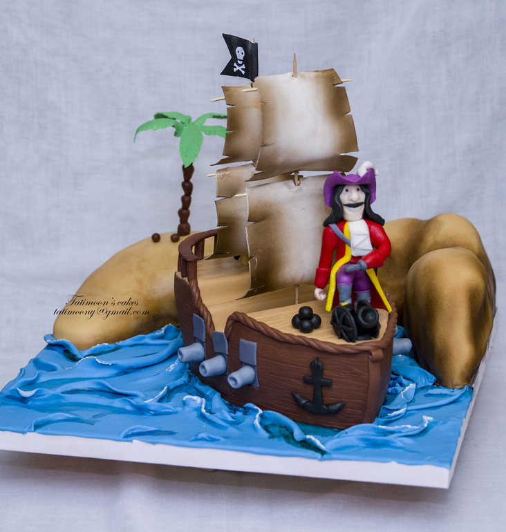 Торт "Пиратский корабль"