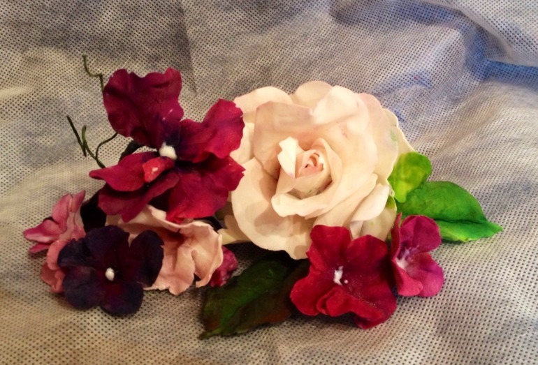 Цветы на торт