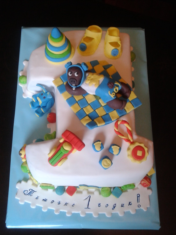 Тортик на годик)