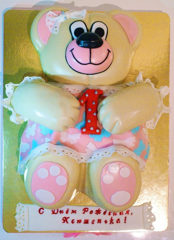 Торт мишка)