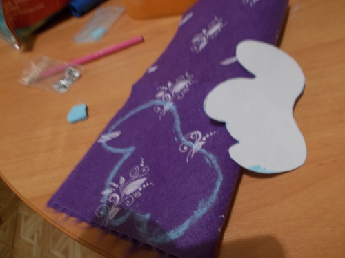 Лошадка из фетра