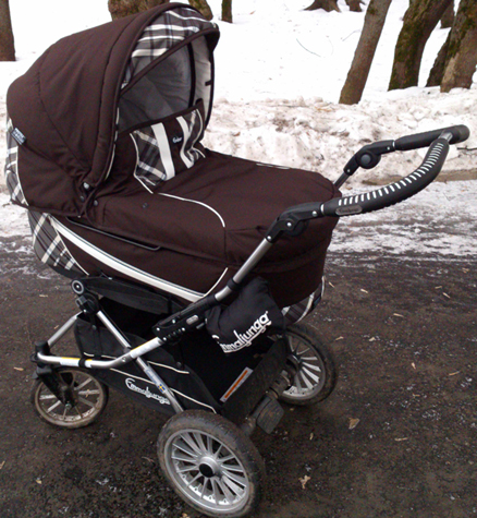 обзор шасси Duo S для Emmaljunga Edge Duo Combi и Mondial