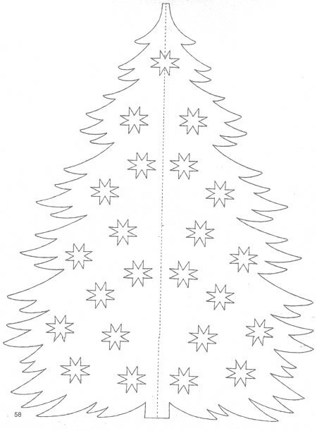 Новогодняя елка 2017 из бумаги