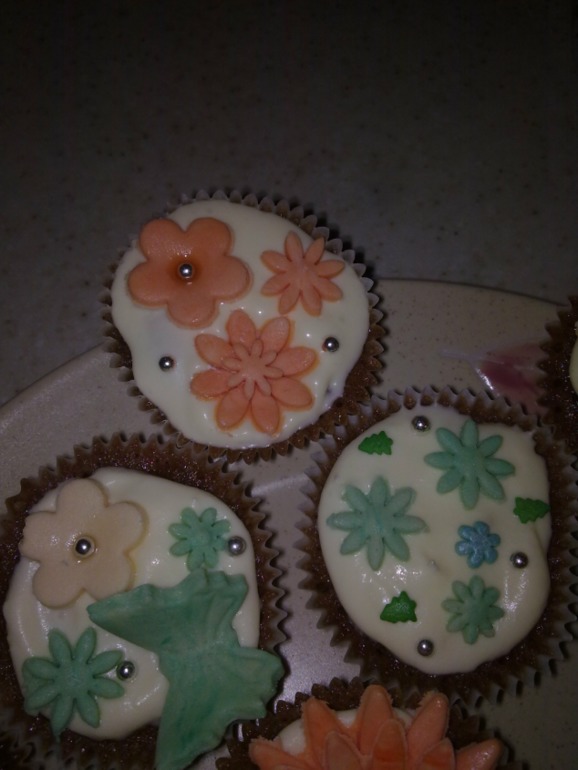 Мои первые капкейки.