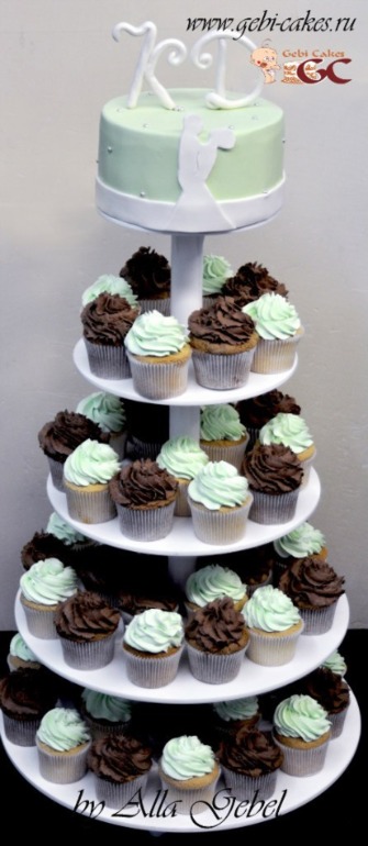 Хит сезона 2013. Свадебные капкейки