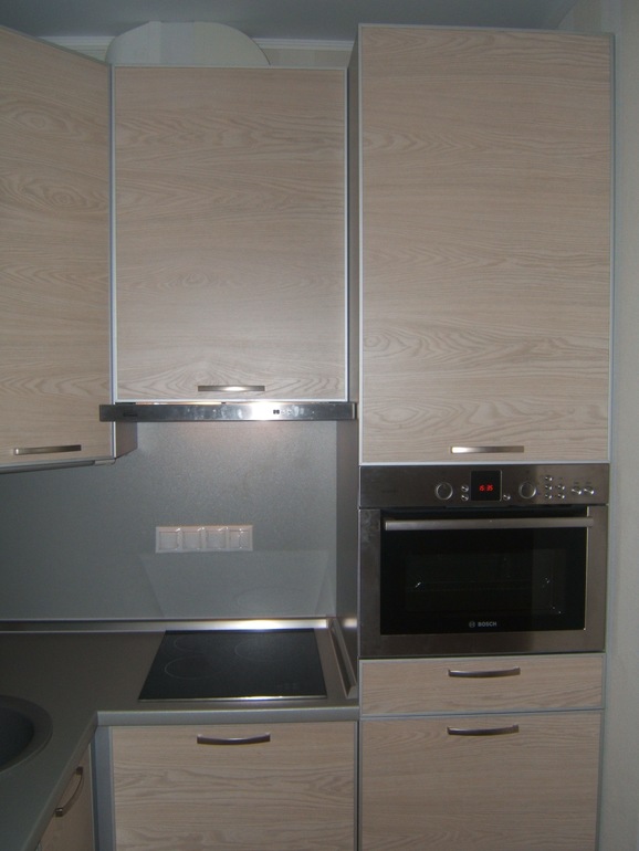 Мини-кухня для гостиной на площади 3,2 кв.метра