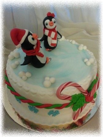 Пингвинчики на катке