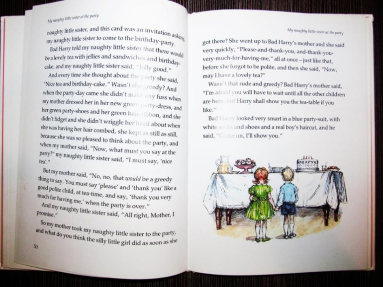 My naughty little sister