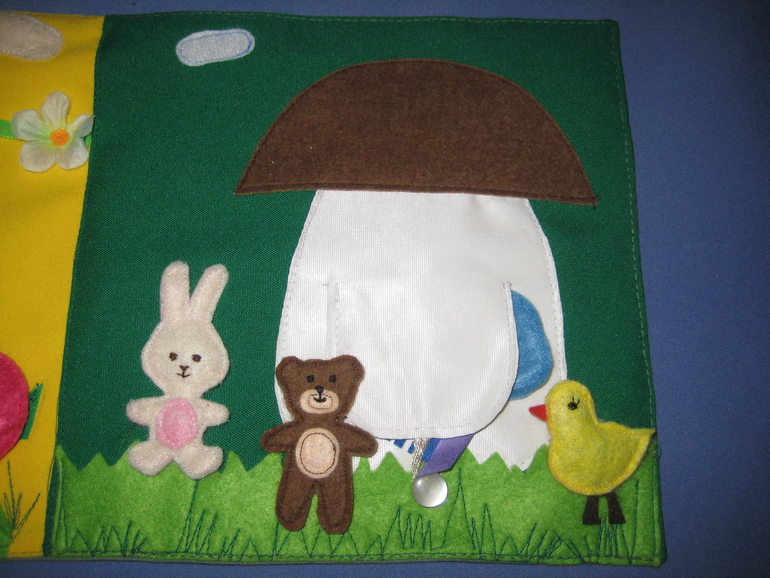 Книжка развивашка, мини версия)