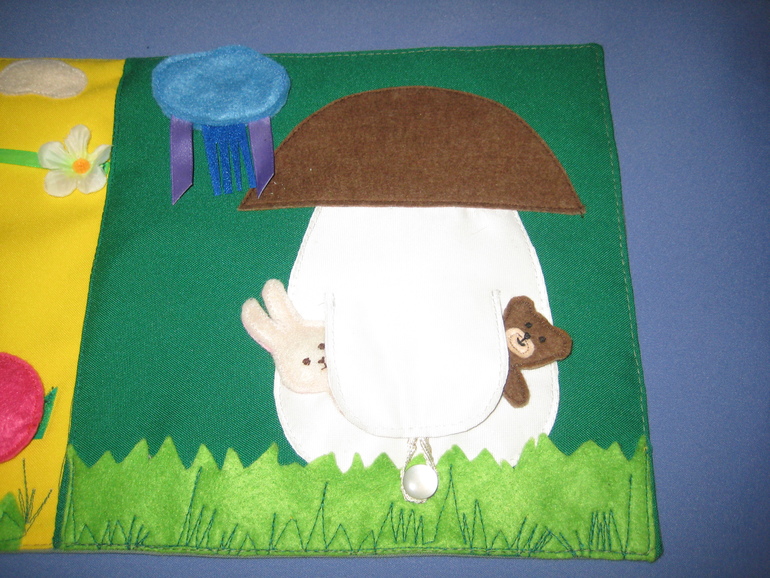 Книжка развивашка, мини версия)