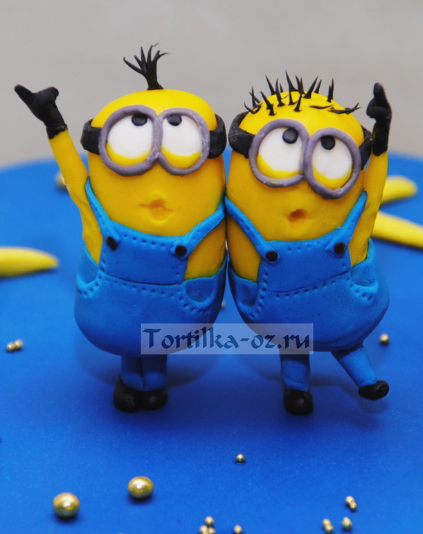 Торт с миньонами)))