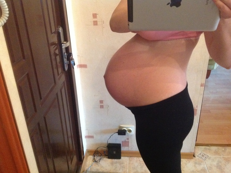 Не могу понять опустился или нет животик?