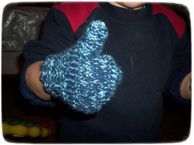 Мини - варежки.