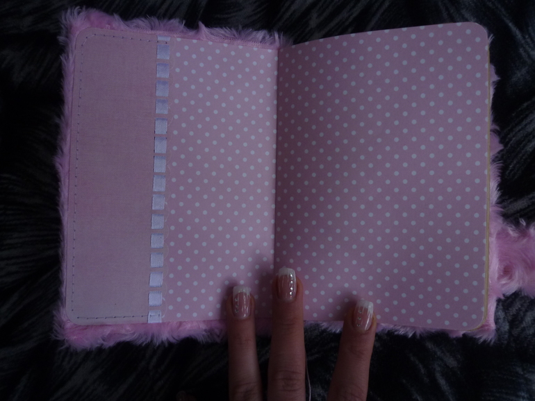 Пушистенький-мохнателький блокнотик