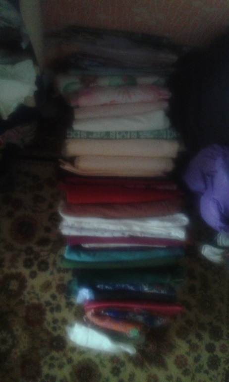 много-много ткани. метро Савеловская.