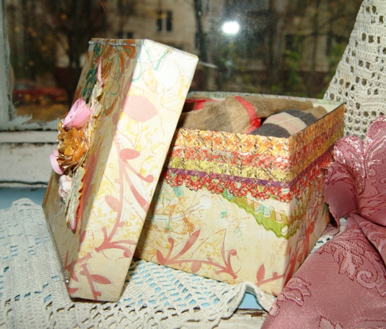 Коробочка для подарка. Впервые заказали мне коробочку....