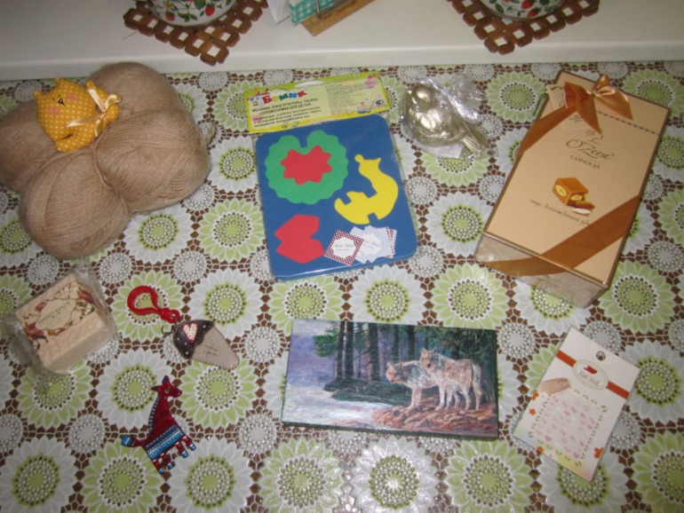 Отчет о новогодних подарках...