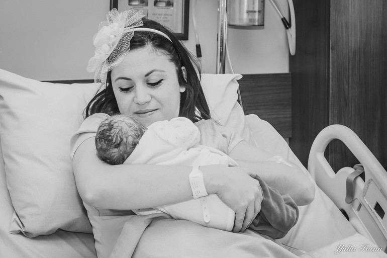 Фотосесия родождения ребенка