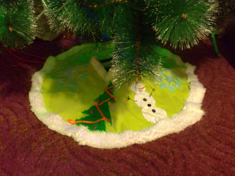 Круг под ёлку