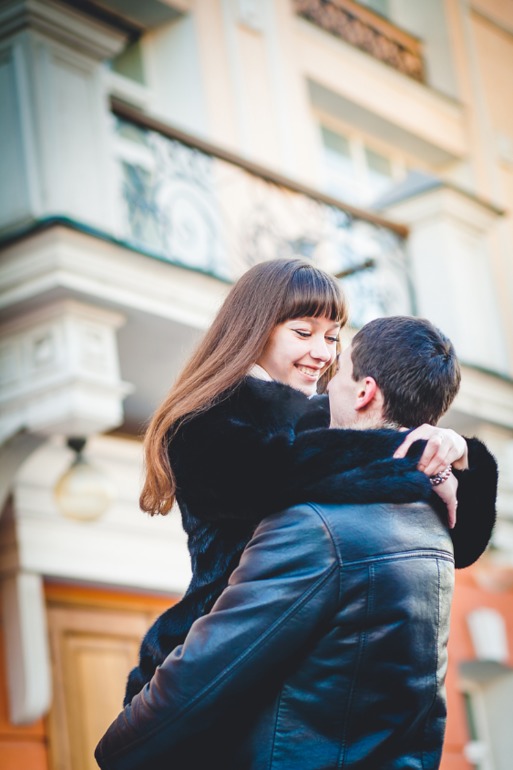 Прогулка Алёны и Александра