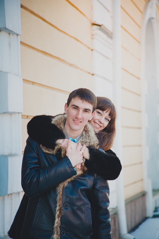 Прогулка Алёны и Александра