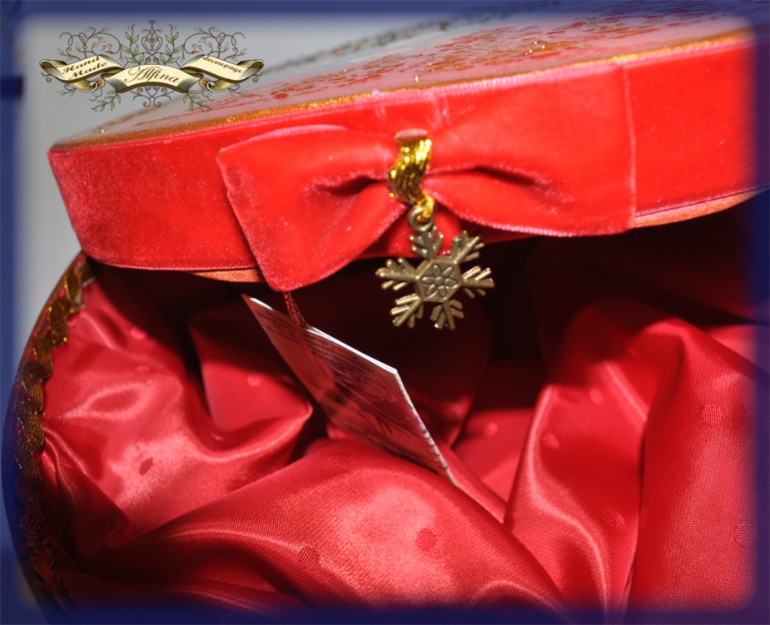 Комплект и грушек на елку "Винтажное детство в Рождество"