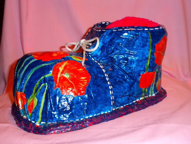 Папье маше+декупаж