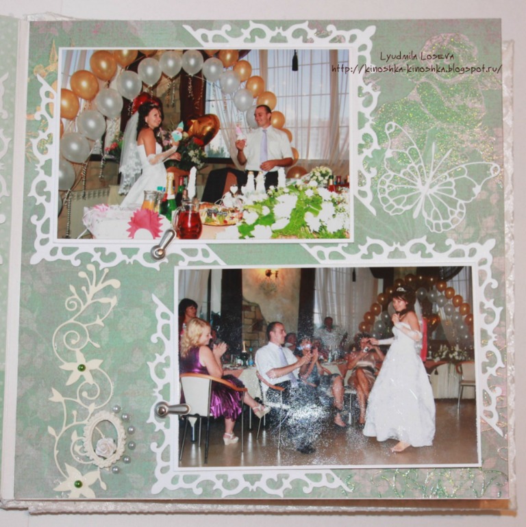 Свадебный альбом "Счастливая семья" с фото