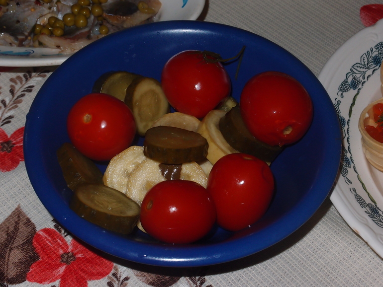 Меню на новогодний стол 2014