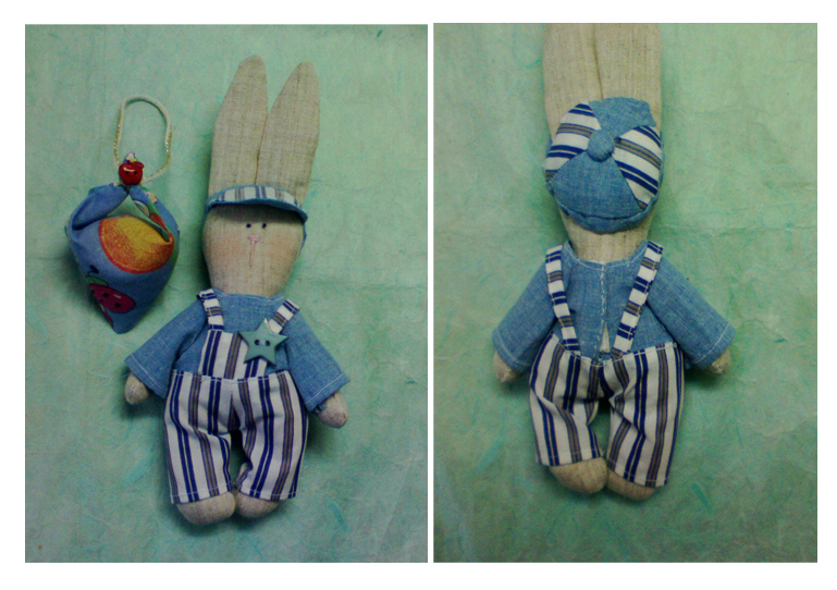 Зайка с аромомешочком.