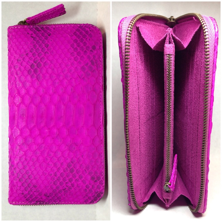 Сумочки из кожи питона