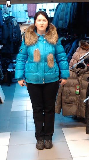 Мой пуховичек.