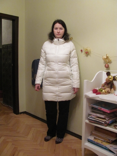 Мой пуховичек.