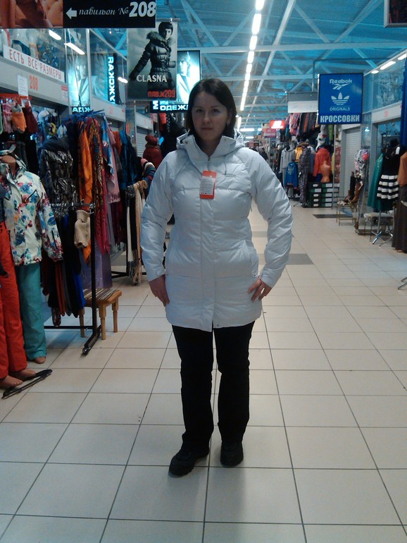 Мой пуховичек.