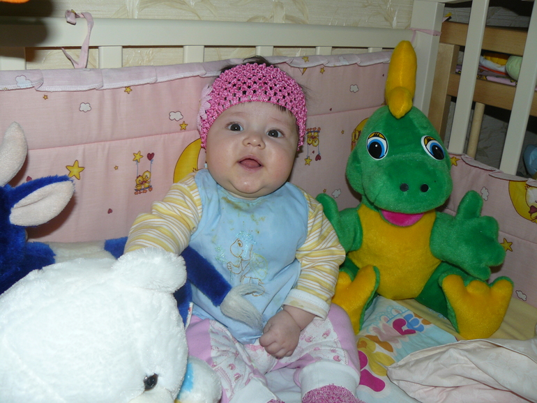 Катюше сегодня 5 месяцев!!!