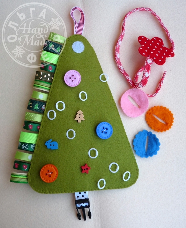 Ёлка - новогодняя развивашка