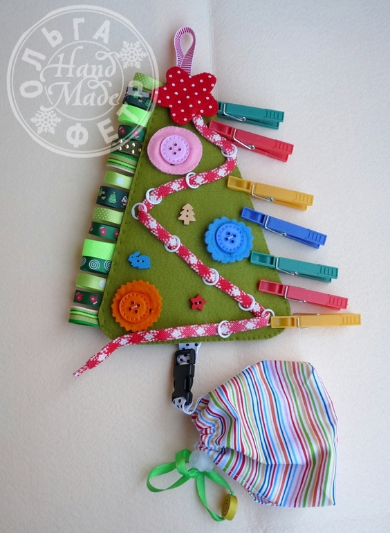 Ёлка - новогодняя развивашка