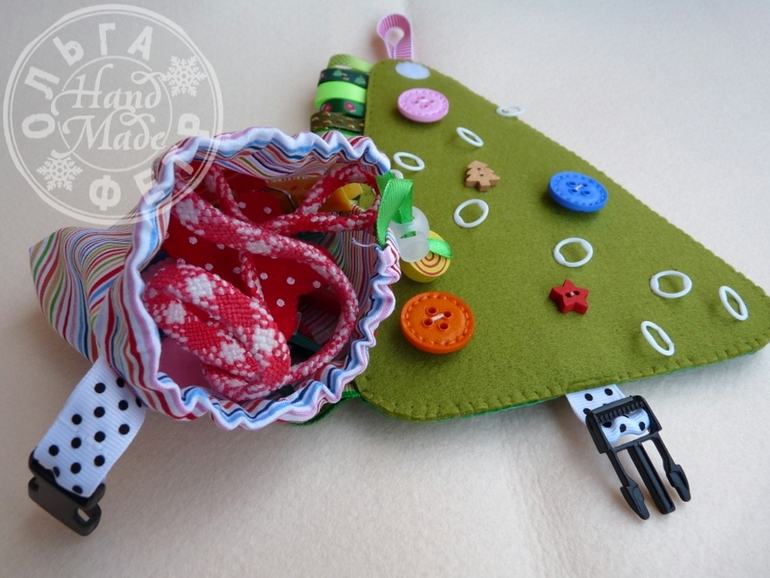 Ёлка - новогодняя развивашка