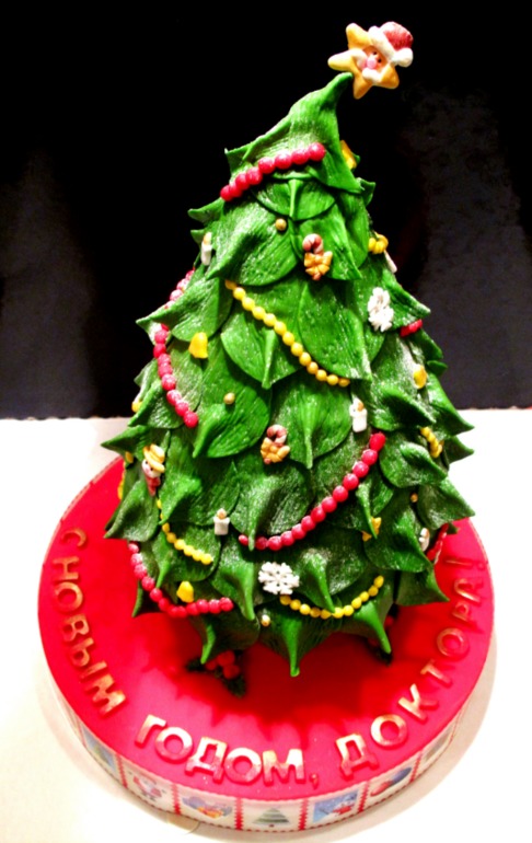 А теперь и  елка-Новый Год!)))